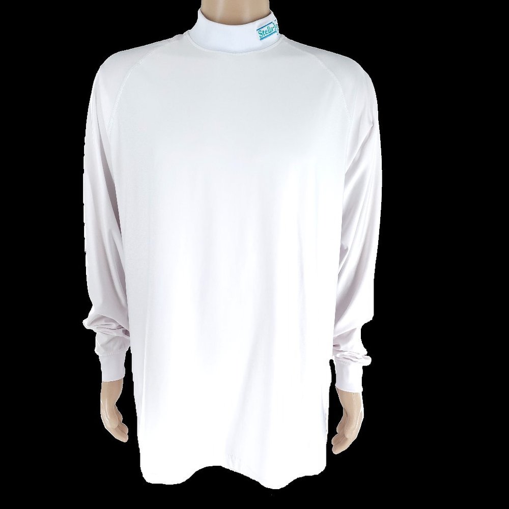 FootJoy Men Shirt Long Sleeves White Size XL